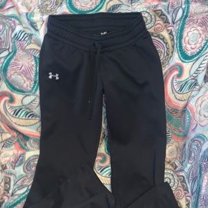 under armor low-rise bootcut sweatpants